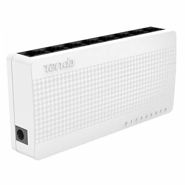 TENDA S108 V8 8 PORT 10/100 YONETILEMEZ DESKTOP SWITCH
